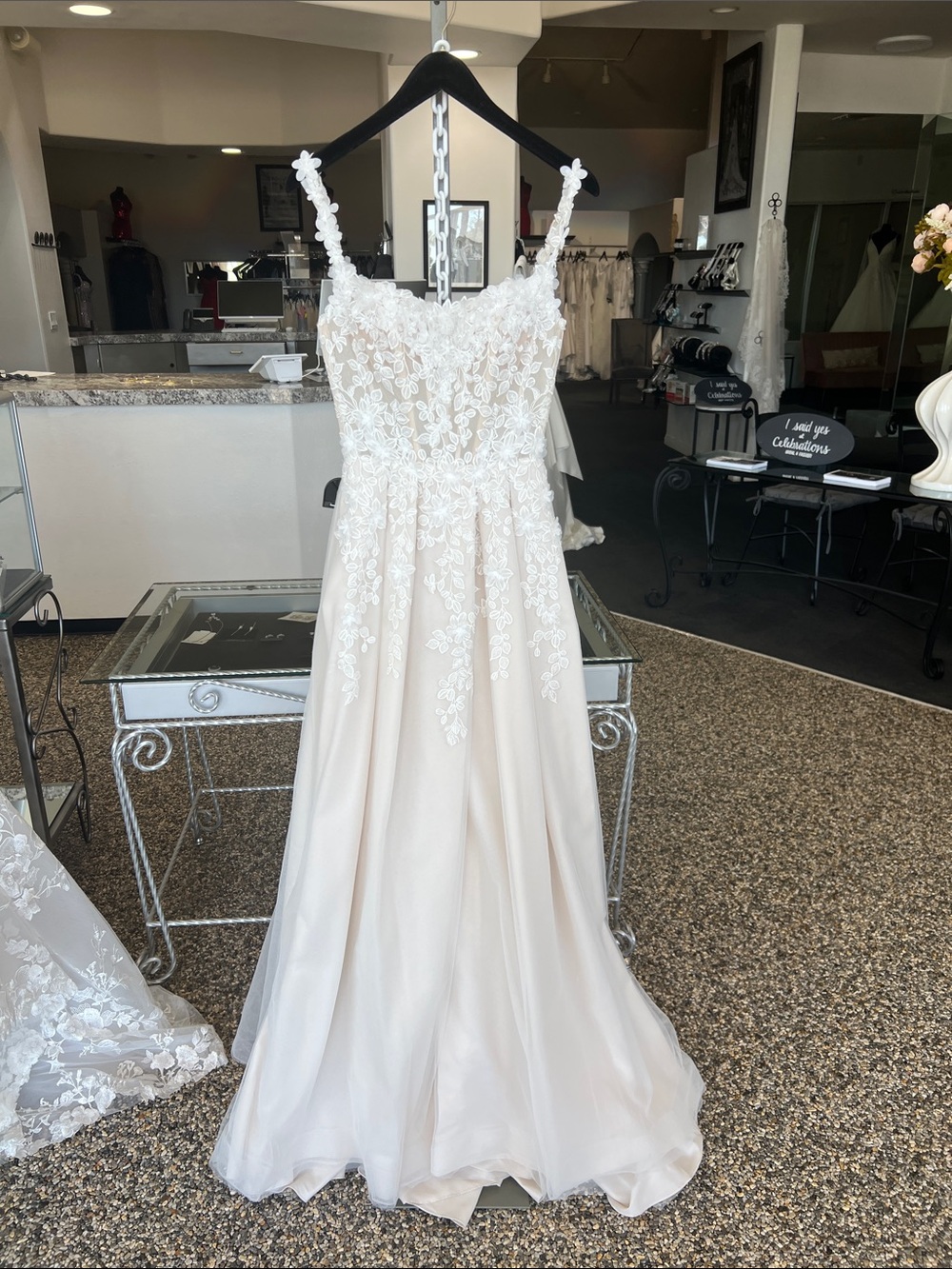 Mori Lee Lace A-Line Wedding Dress